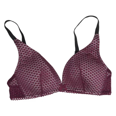 Brassière (Violet) de Darjeeling Élasthane, Polyamide, Polyester
