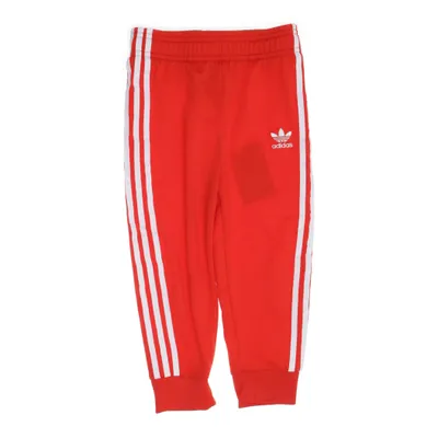 Joggers (Red) from Adidas Recycled polyester