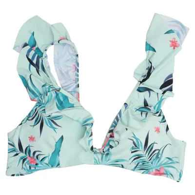 Haut de bikini (Vert, Multicolore) de Dunnes Stores Élasthane, Polyamide