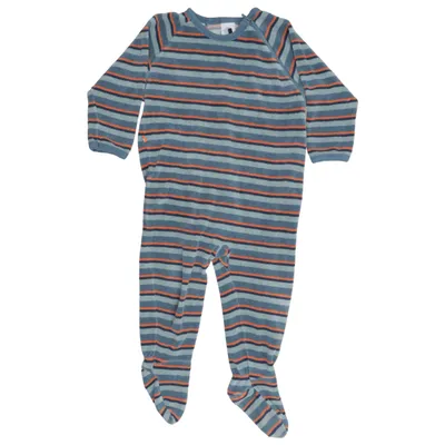Barboteuse (Bleu, Orange) de Sanetta Coton, Polyester