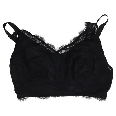 Bralette (Zwart) van Sugarshape Katoen, Elastaan, Polyamide, Polyester