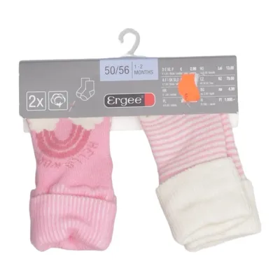 Strømper (Pink, Hvid, Flerfarvet) fra Ergee