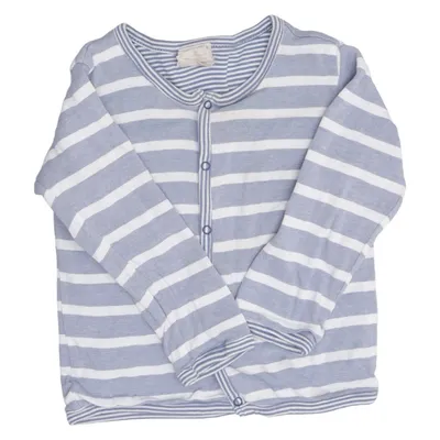 Cardigan (Bleu, Blanc) de People Wear Organic Coton biologique