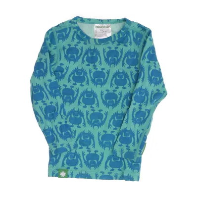 Långärmad t-shirt (Grön, Blå) från Vossatassar