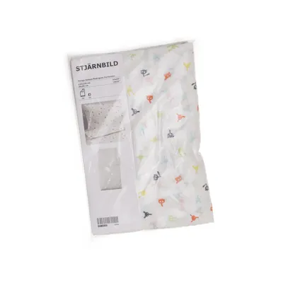 Sengesæt (Hvid, Flerfarvet) fra IKEA Bomuld, Polyester