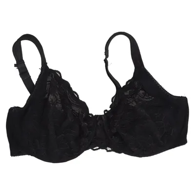 Soutien-gorge (Noir) de Queentex Coton, Élasthane, Polyamide