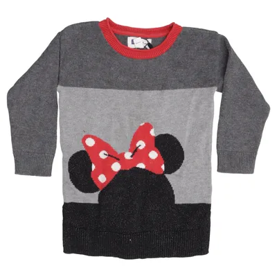 Sweater (Grå, Rød, Sort) fra Gap x Disney Bomuld, Metallfiber, Nylon, Viscose