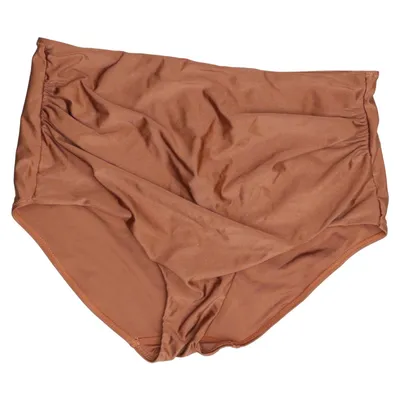 Bikini broekje (Bruin) van Nor Elastaan, Polyamide, Polyester