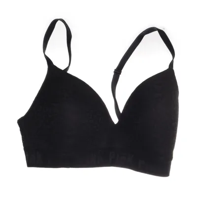 Bralette (Svart) från Pink Victoria's Secret Elastan, Polyamid, Polyester