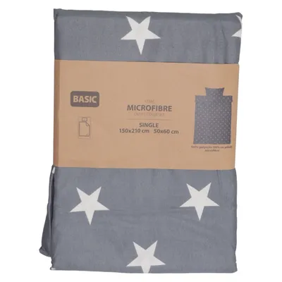 Dekbedset (Blauw, Wit) van Jysk Polyester
