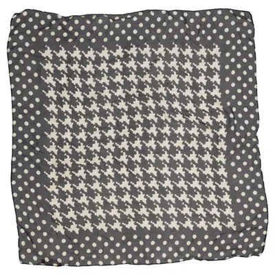 Neckerchief (Black, White) from Mango Accessories