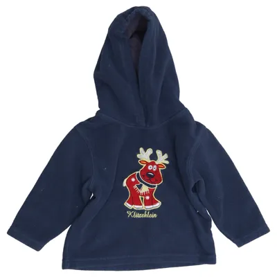 Huvtröja (Blå, Flerfärgad) från Klitzeklein Bomull, Polyester