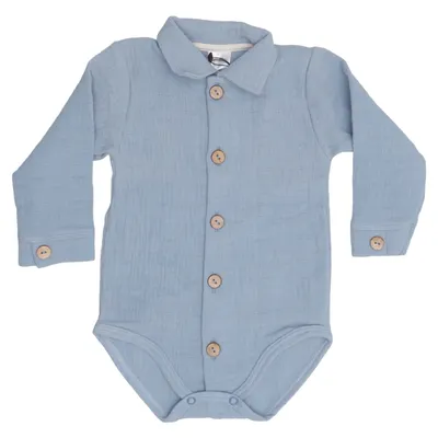 Body (Bleu) de Makoma Bambou, Coton