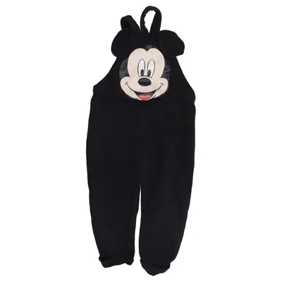 Dungarees (Black) from H&M Cotton, Polyester