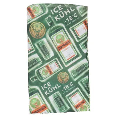 Neck warmer (Green, Multicolored) from Jägermeister
