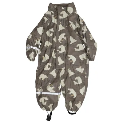 Outdoor overalls  (Brun, Flerfarvet) fra Celavi Polyester, Polyurethan