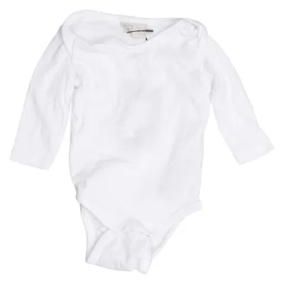 Body (Vit) från Baby Bomull