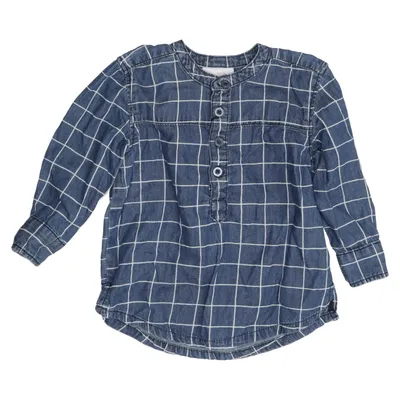 Bluse (Blå) fra Baby by Lindex Bomuld
