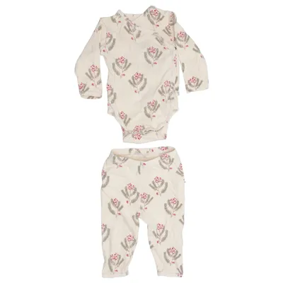 Ensemble (Beige) de Konges Sløjd Élasthane, Coton biologique