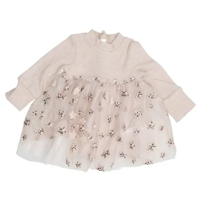 Kleid (Beige) von Mayoral Newborn Baumwolle, Elasthan, Polyester