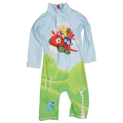 UV beschermende kleding (Blauw, Groen, Meerkleurig) van Swimpy Elastaan, Polyester