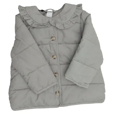 Veste d'hiver (Vert) de H&M Coton, Polyester