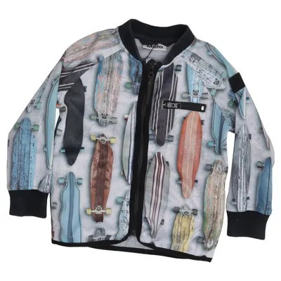 Blouson (Bleu, Multicolore) de Molo Polyester