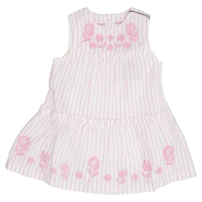 Klänning (Vit, Rosa) från Baby Boden Bomull