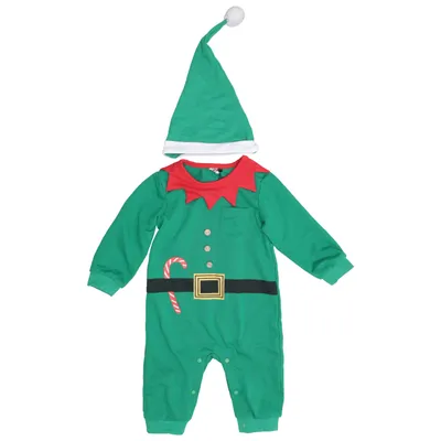 Julkläder (Grön, Röd, Svart) Bomull, Polyester