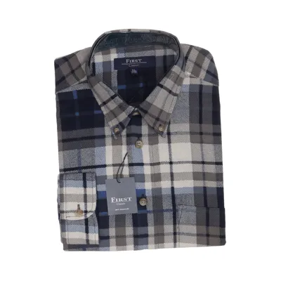 Button down shirt (Blue, Multicolored) from First