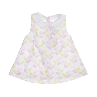 Shirt dress (White, Pink, Green) from Jacadi Paris