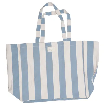 Sac en toile (Bleu, Blanc) de Sézane Coton recyclé