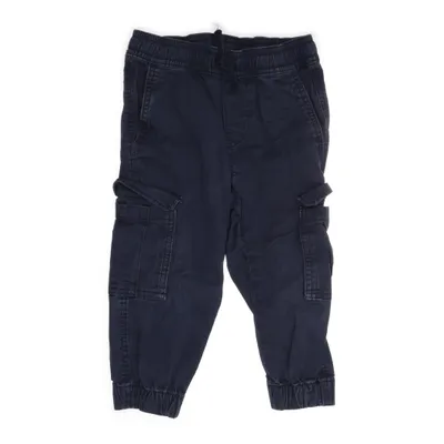 Cargobyxor (Blå) från H&M Bomull, Elastan