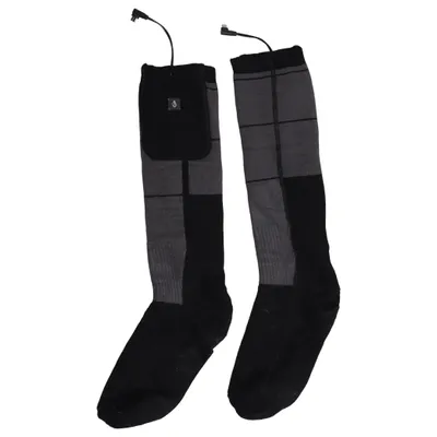 Knee socks (Black, Gray)