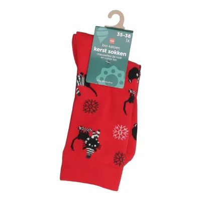 Socks (Red, Black, White) from Hema Organic cotton