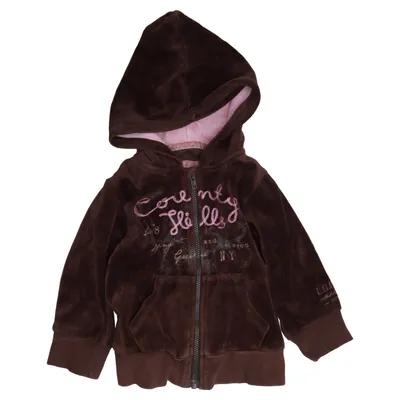 Kapuzenpullover (Braun, Pink) von L.O.G.G by H&M Baumwolle, Polyester