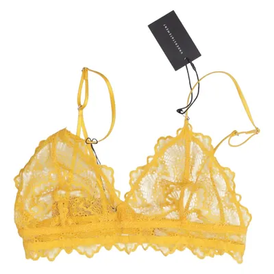 Brassière (Jaune) de Understatement Élasthane, Polyamide
