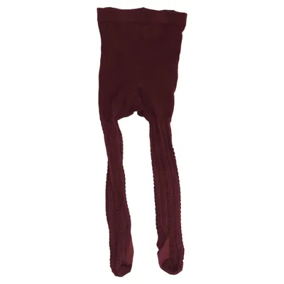 Collants polaires (Rouge) de H&M Coton, Élasthane, Polyamide