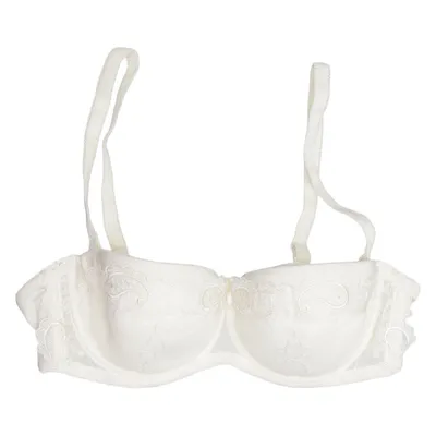 Soutien-gorge (Blanc) de Gorteks Coton, Élasthane, Polyamide, Polyester