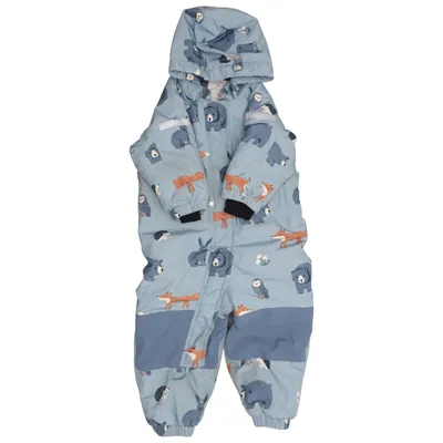 Outdoor overalls (Blå, Flerfarvet) fra Lindex Baby Polyester