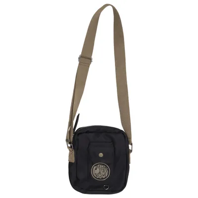 Sac à bandoulière (Noir, Beige) de Pretty Green Nylon, Polyester, Polyuréthane