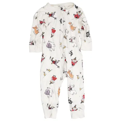 Sparkedragt (Beige, Flerfarvet) fra Moomin by Lindex Bomuld