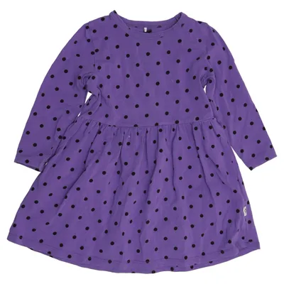 Robe (Violet) de Mini Rodini Élasthane, Coton biologique