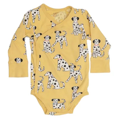 Body (Jaune, Blanc, Noir) de Lindex Baby Coton, Élasthane