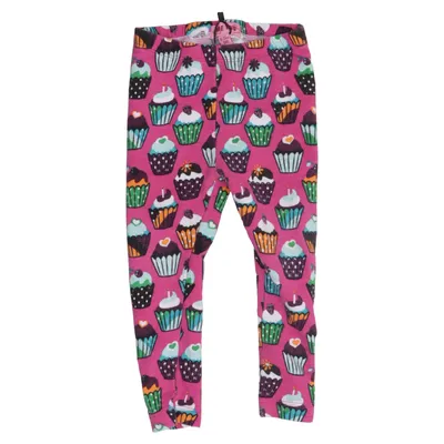 Leggings (Roze, Meerkleurig) van Me Too Katoen, Elastaan