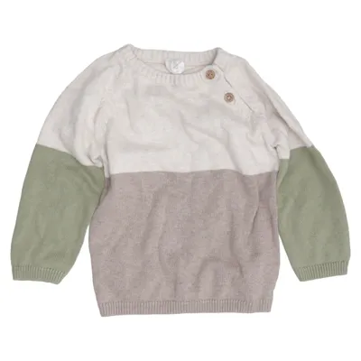 Sweater (Beige, Green, Brown) from H&M Cotton