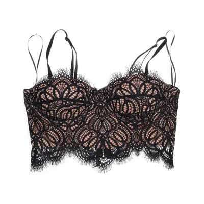 Bustier (Svart, Beige) från Amisu Polyamid, Polyester