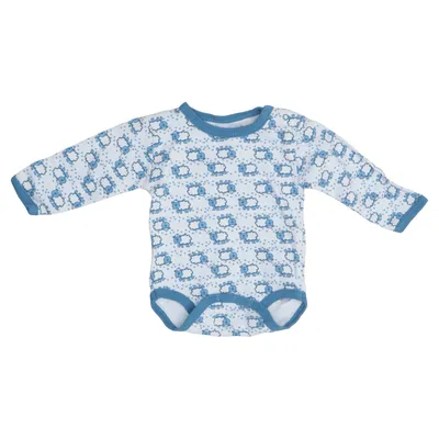 Romper (Wit, Blauw) van Fixoni Katoen