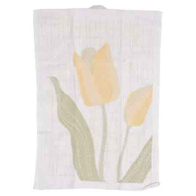Torchon de cuisine (Blanc, Jaune, Vert) de Ekelund Coton