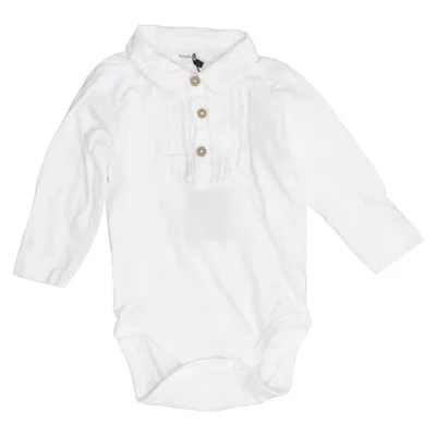 Body (White) from Newbie by KappAhl Cotton, Elastane